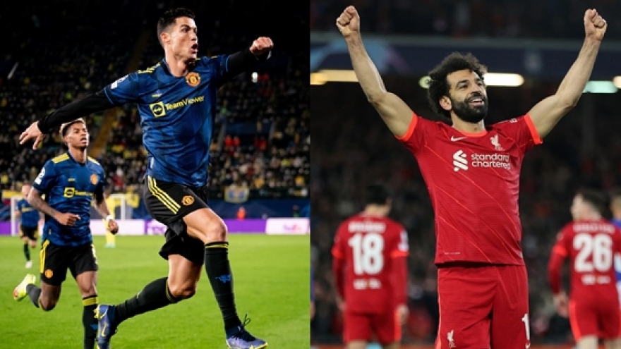 BXH Vua phá lưới Champions League: Ronaldo gọi, Salah trả lời